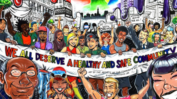 a healthy, safe group
